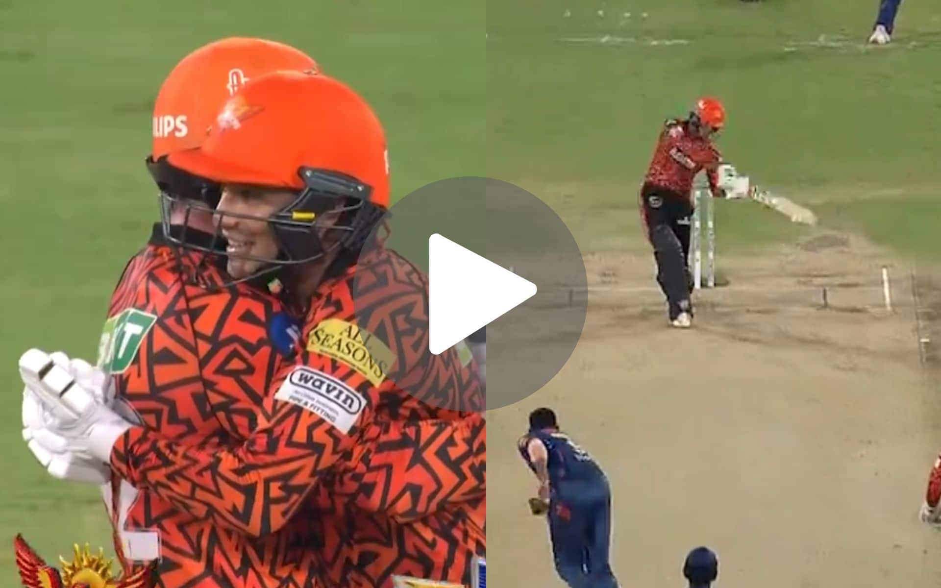 [Watch] Head Gives 'Warm Hug' To Abhishek Sharma After Destroying LSG At Hyderabad